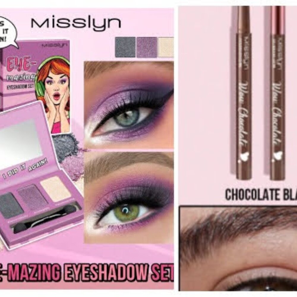 NWT Misslyn 2pc Makeup Bundle